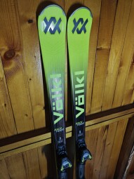 LYŽE VOLKL RACETIGER SC YELLOW 165CM --MODEL 2026--